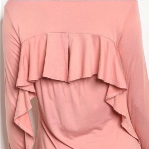 3/$36 High neck ruffle swing dress - Picture 5 of 8